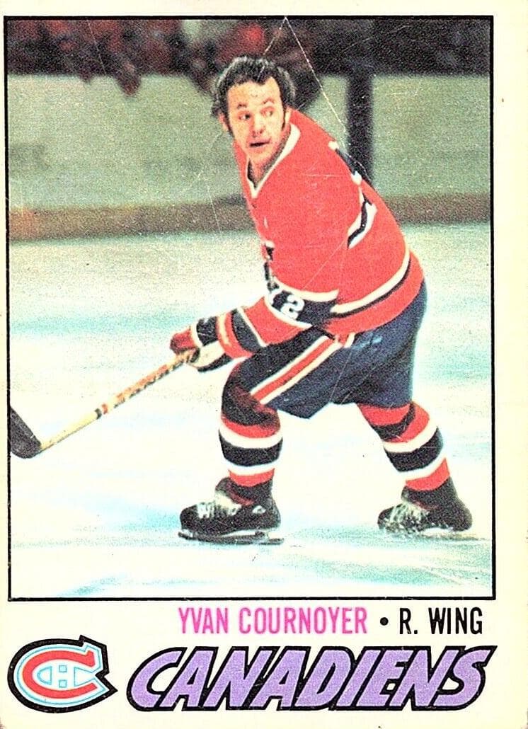 Yvan Cournoyer 1977 topps Topps