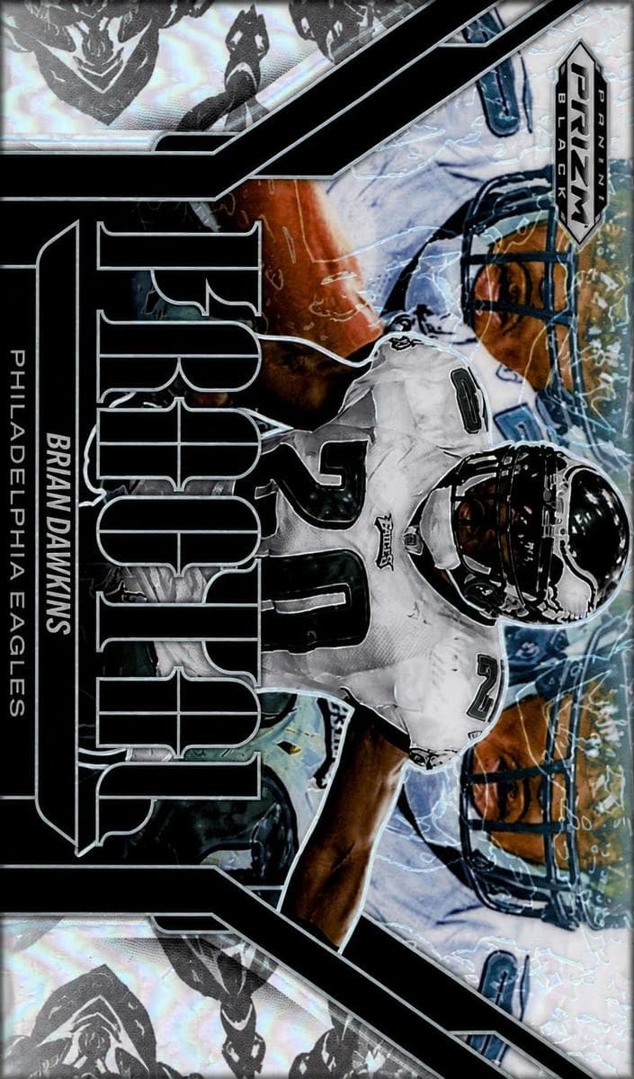 Brian Dawkins 2025 panini Panini Prizm Black