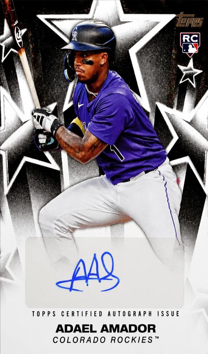 Adael Amador 2025 topps Topps