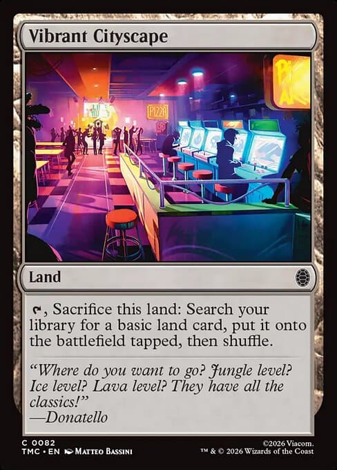 Vibrant Cityscape 2026 Magic: The Gathering