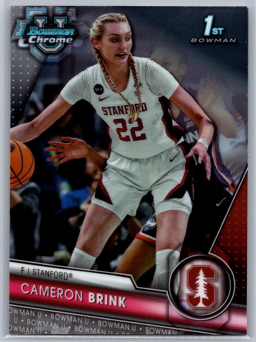 Cameron Brink 2023 bowman Bowman University Chrome