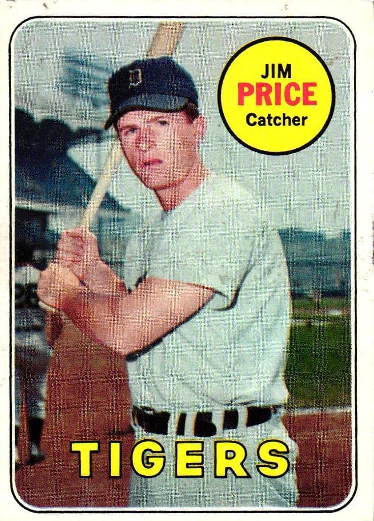 Jim Price 1969 topps Topps