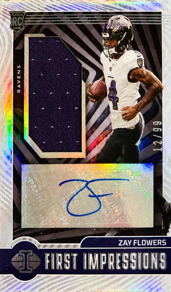 Zay Flowers 2023 panini Panini Illusions