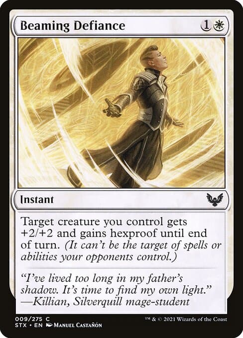 Beaming Defiance 2021 Magic: The Gathering Strixhaven School of Mages