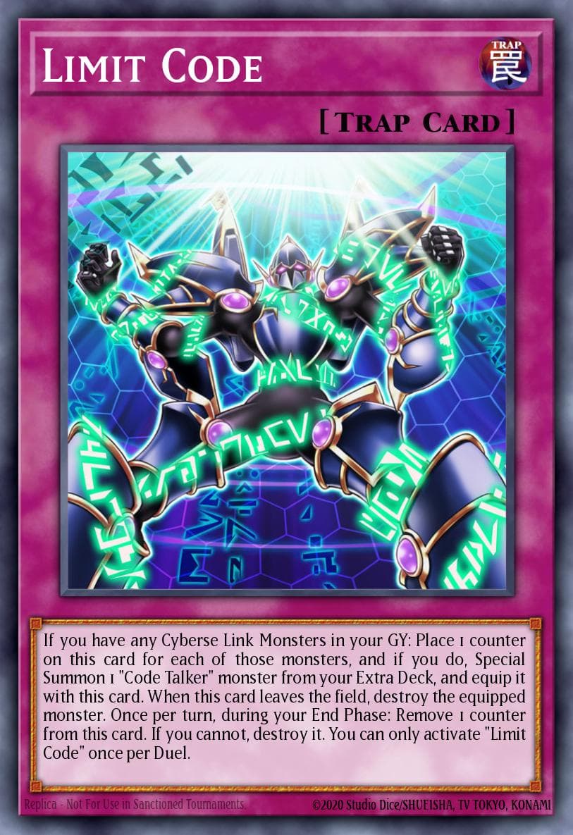 Limit Code 2018 Yu-Gi-Oh! Japanese Flames of Destruction
