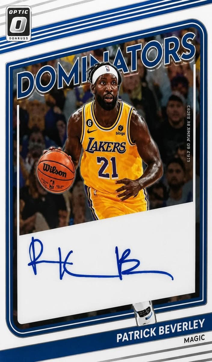 Patrick Beverley trading card