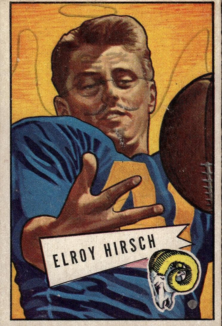 Elroy Hirsch 1952 bowman Bowman Large