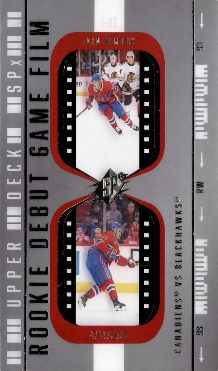 Ivan Demidov trading card
