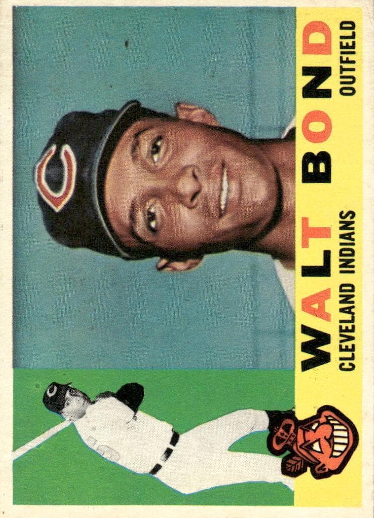 Walt Bond 1960 topps Topps