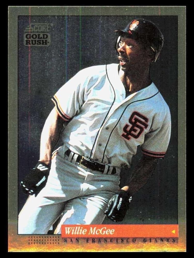 Willie McGee 1994 panini Score