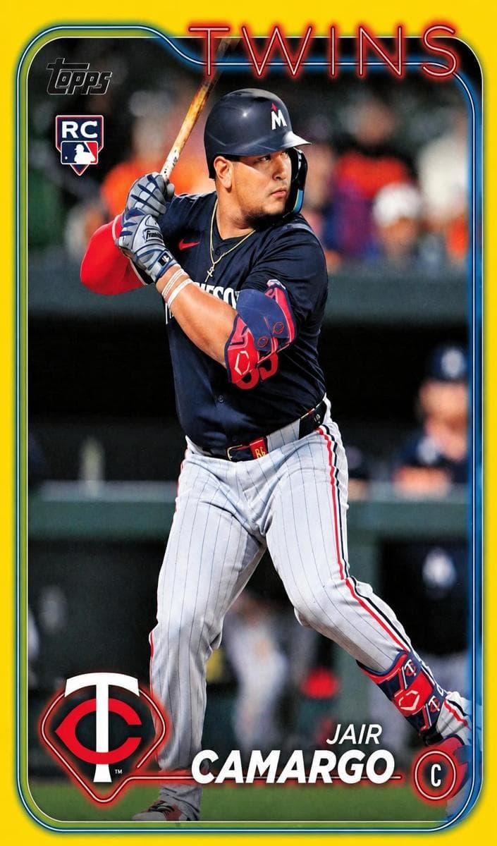 Jair Camargo 2024 topps Topps Update