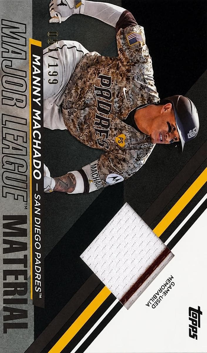 Manny Machado 2024 topps Topps Update