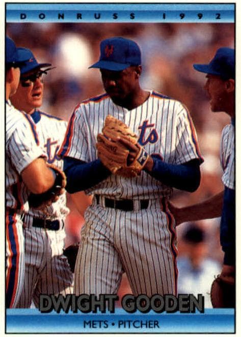 Dwight Gooden 1992 panini Donruss