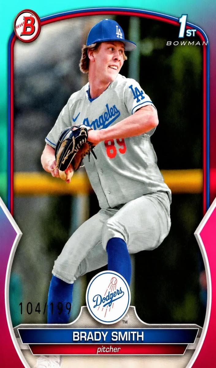 Brady Smith trading card