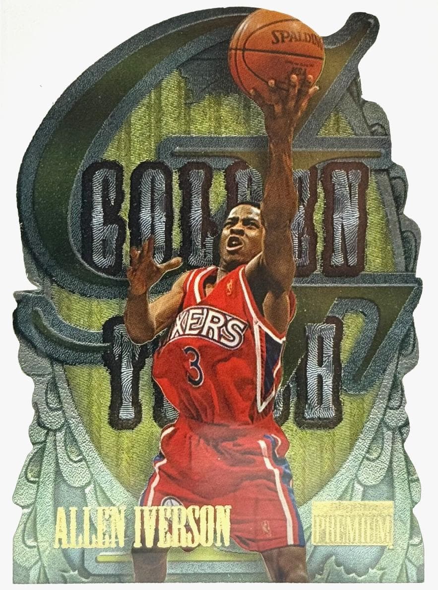 Allen Iverson 1996 fleer SkyBox Premium