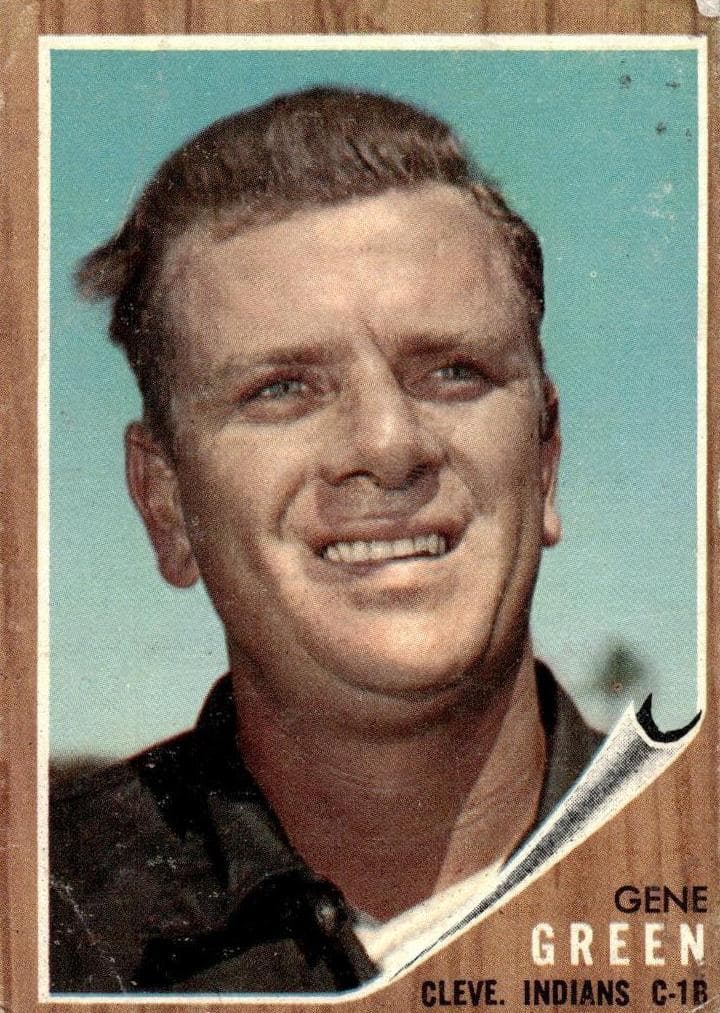 Gene Green 1962 topps Topps