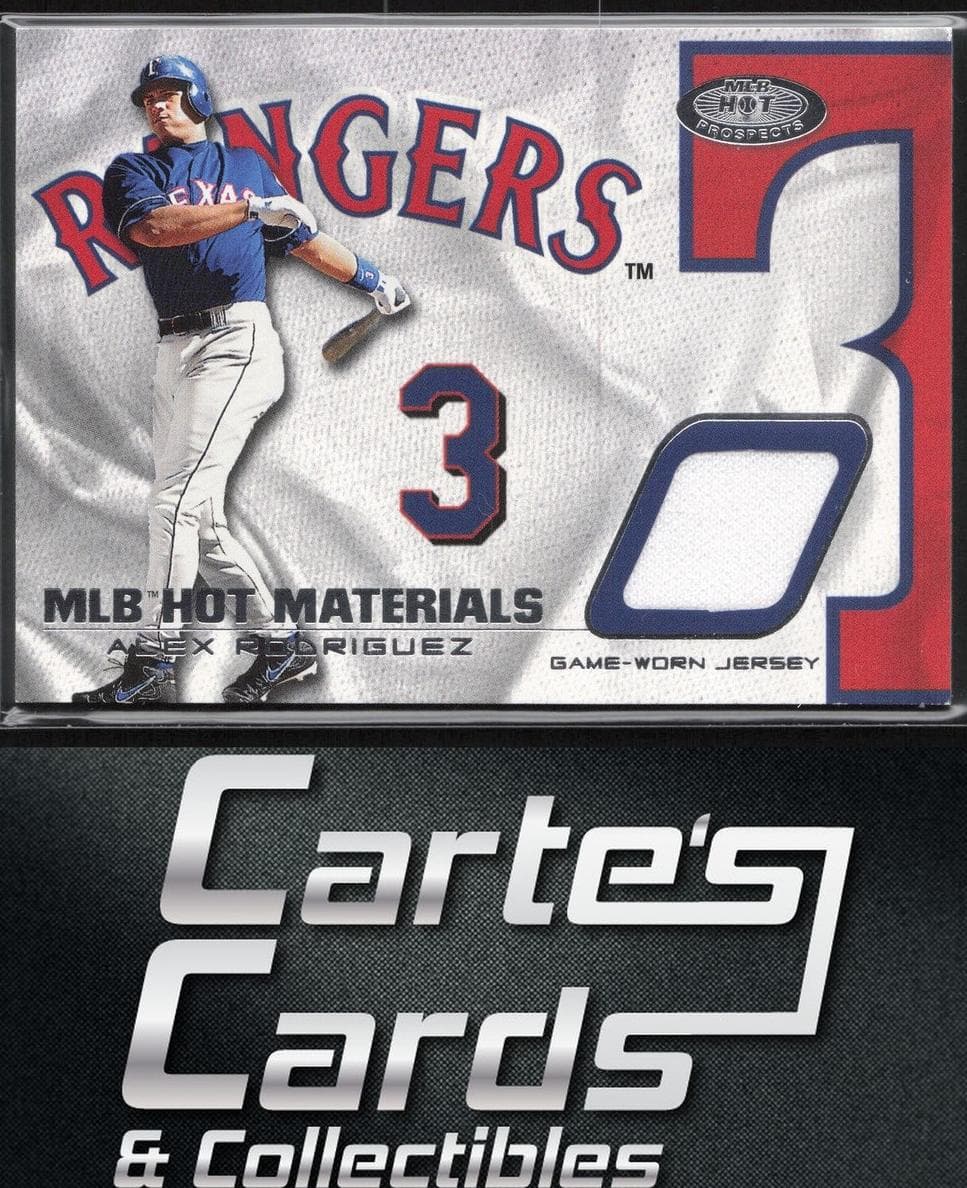 Alex Rodriguez 2002 fleer Fleer Hot Prospects