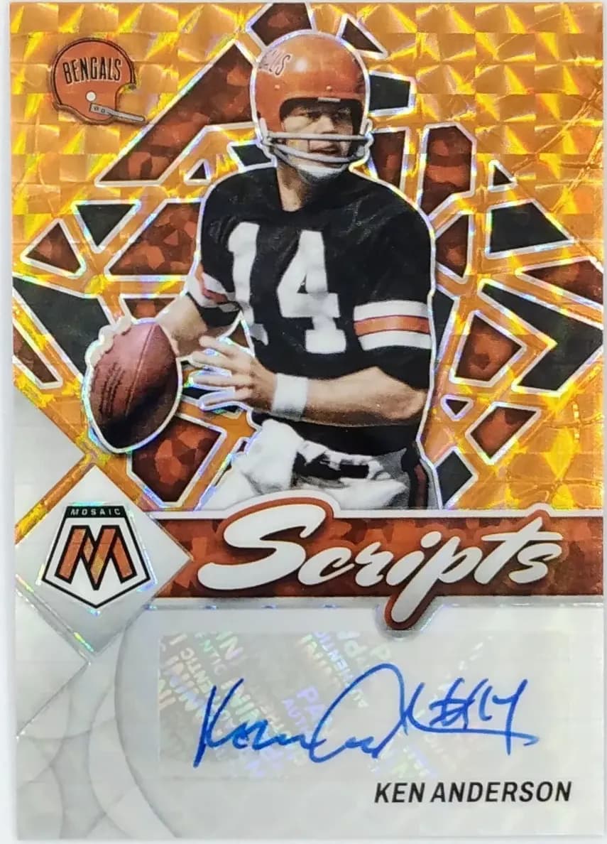 Ken Anderson 2022 panini Panini Mosaic