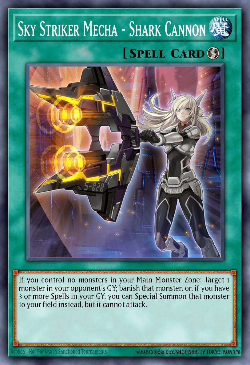 Sky Striker Mecha - Shark Cannon #MAMA-EN011