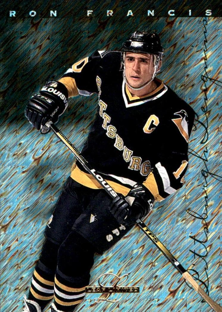 Ron Francis 1995 leaf Leaf Limited