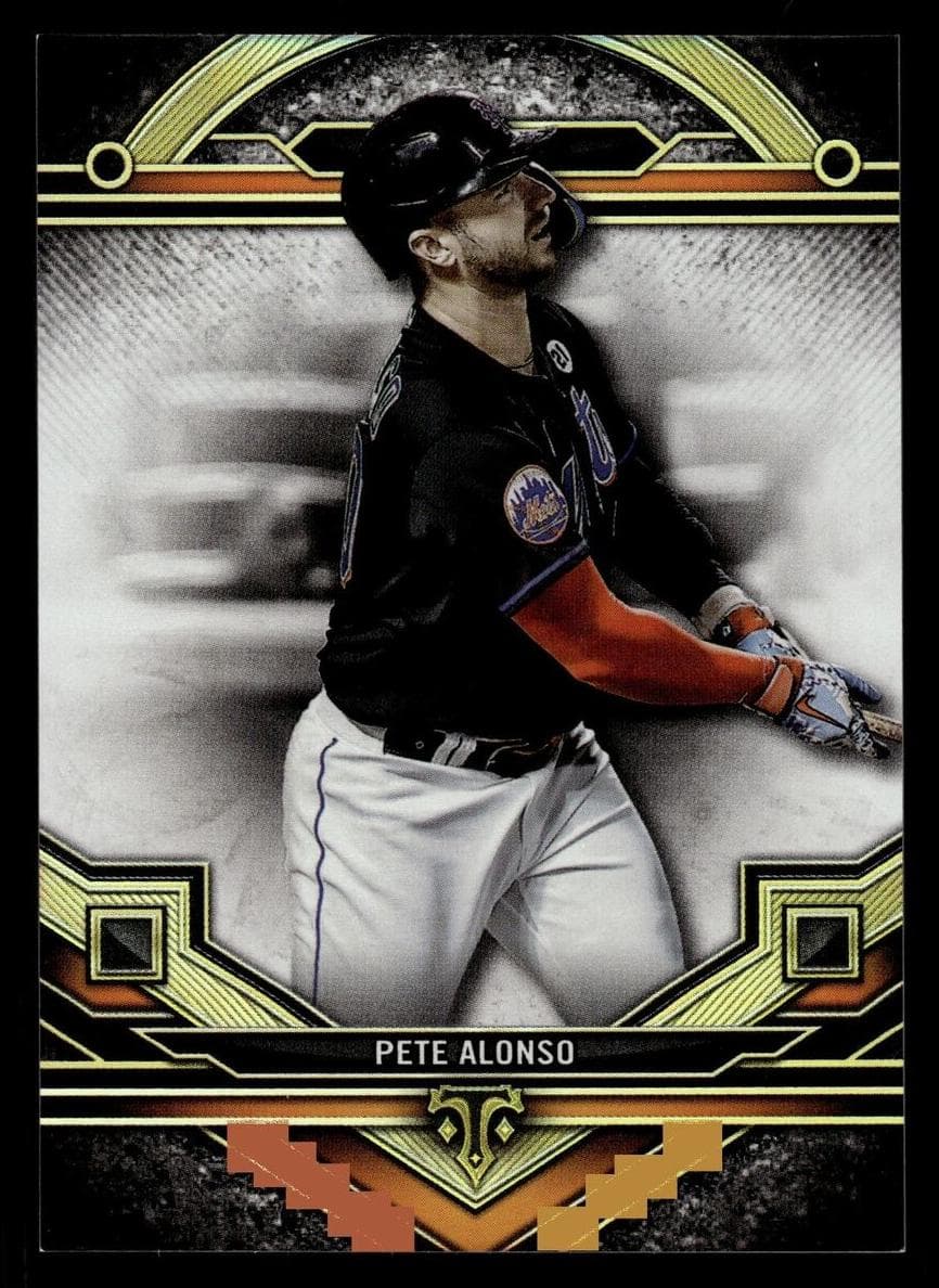 Pete Alonso 2024 topps Topps Triple Threads