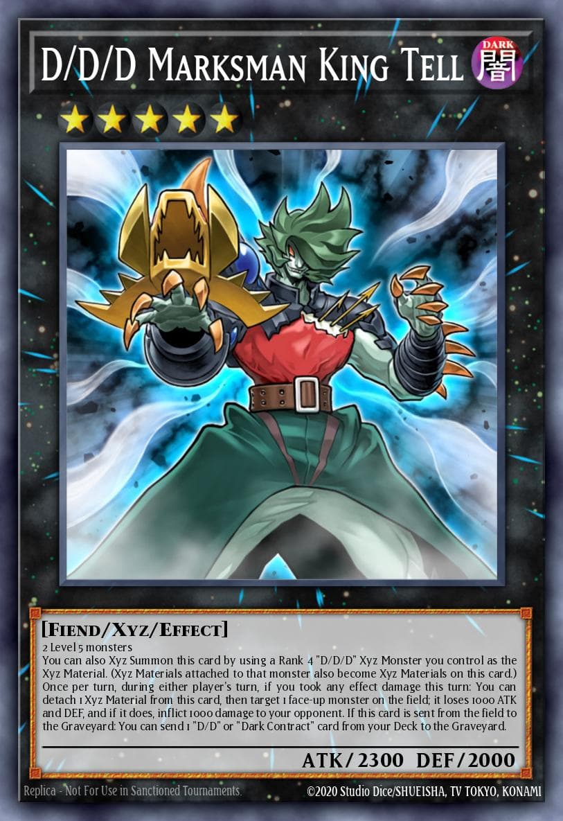 D/D/D Marksman King Tell #MP16-EN079