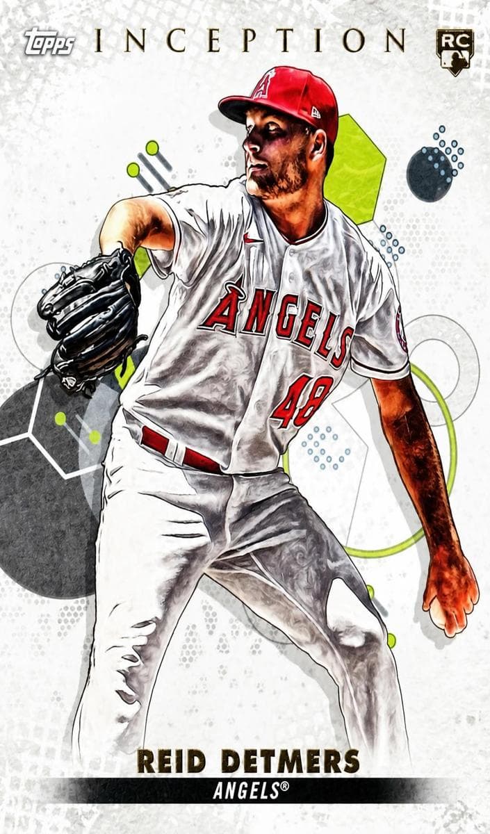 Reid Detmers 2022 topps Topps Inception