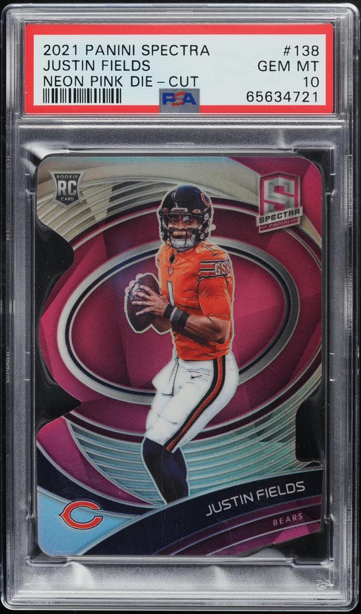 Justin Fields 2021 panini Panini Spectra