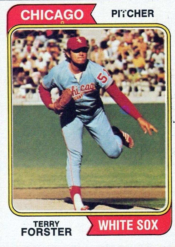Terry Forster 1974 topps Topps