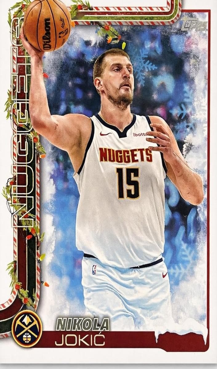 Nikola Jokić 2025 topps Topps Holiday