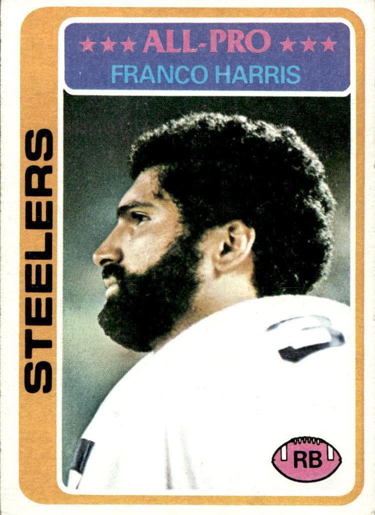 Franco Harris 1978 topps Topps