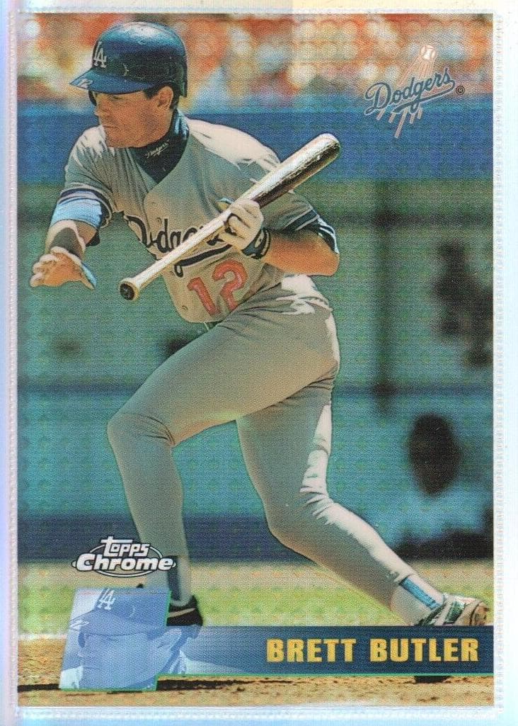 Brett Butler 1996 topps Topps Chrome