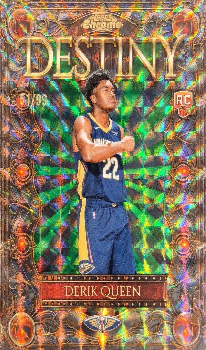Derik Queen 2025 topps Topps Chrome