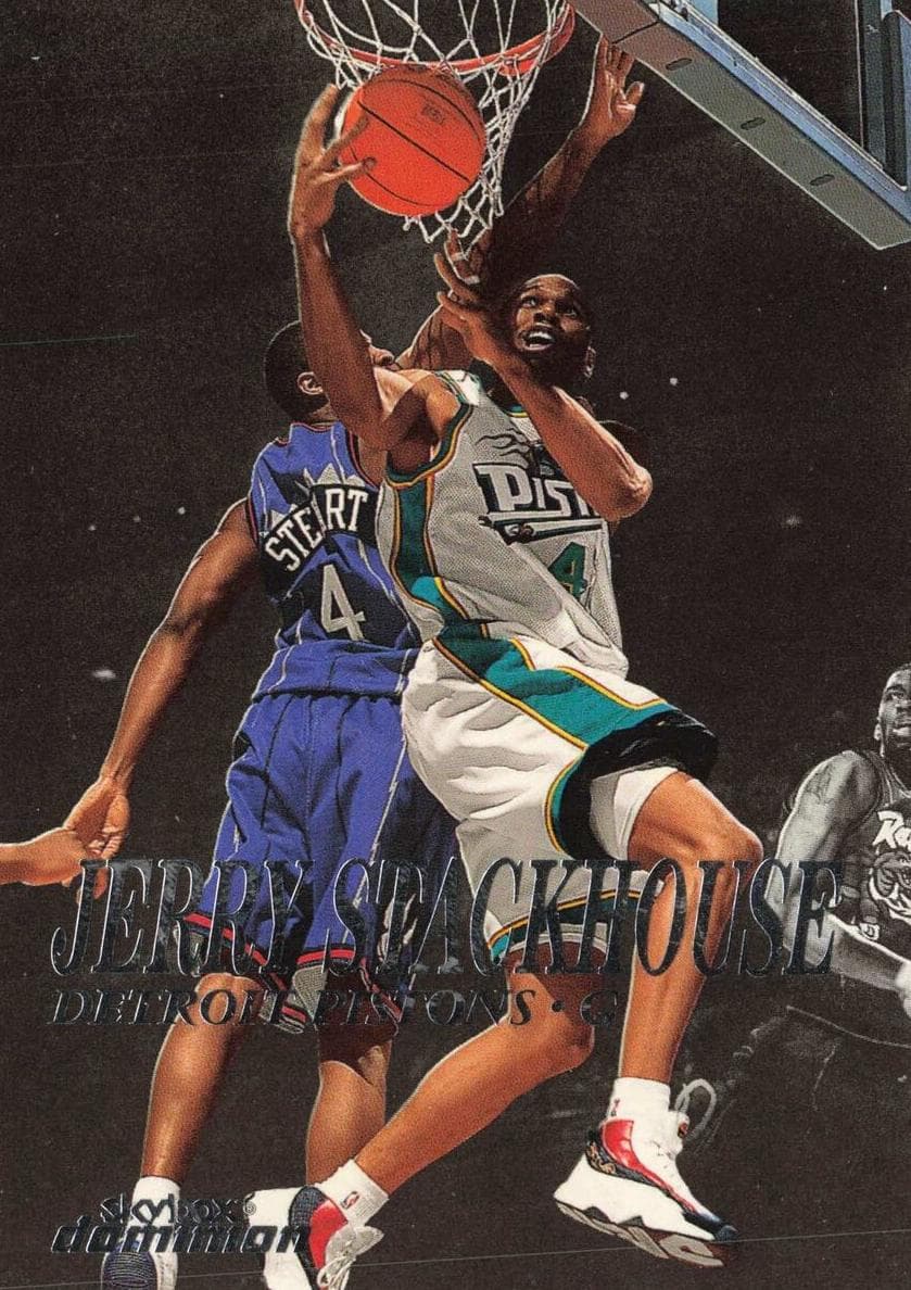 Jerry Stackhouse 1999 skybox Dominion
