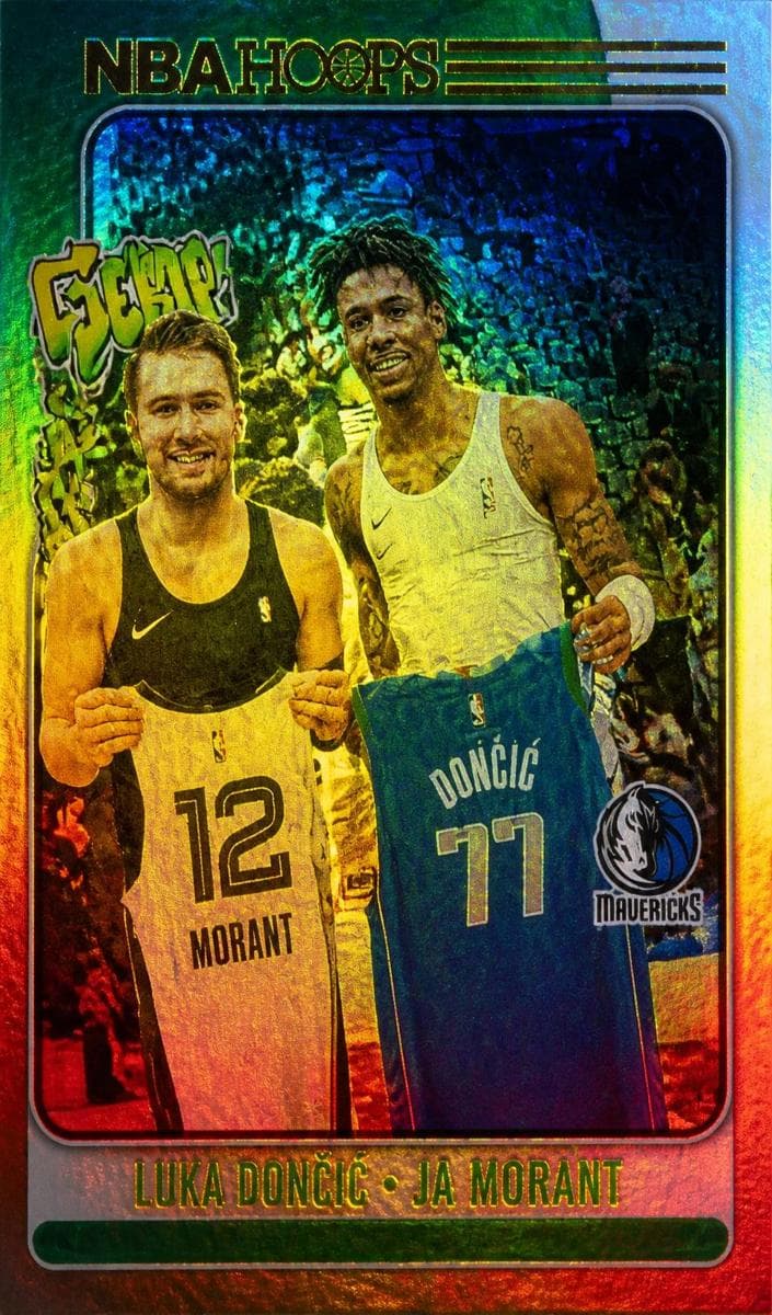 Luka Doncic 2020 panini Clearly Donruss