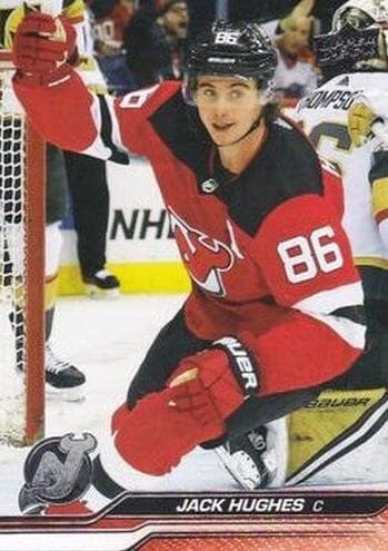 Jack Hughes 2023 upper-deck Upper Deck
