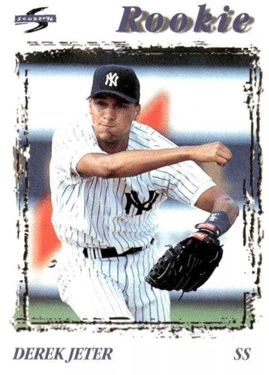Derek Jeter 1996 panini Score