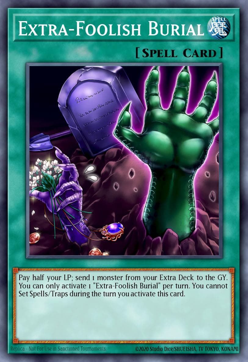 Extra-Foolish Burial 2020 Yu-Gi-Oh! Genesis Impact