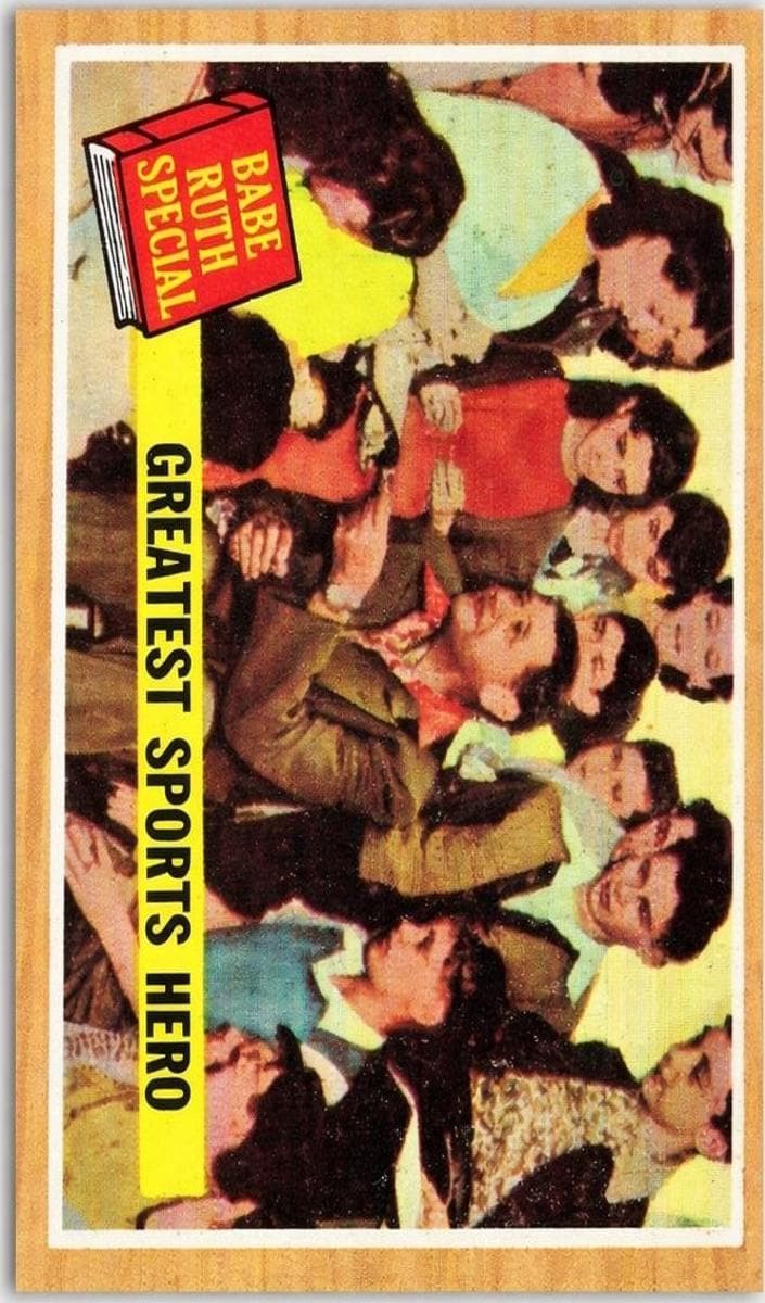Greatest Sports Hero 1962 topps Topps