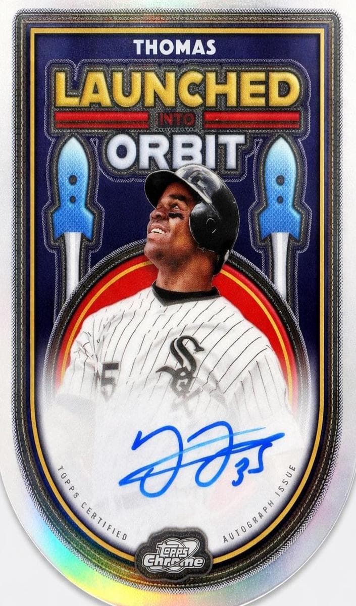 Frank Thomas 2025 topps Topps Cosmic Chrome
