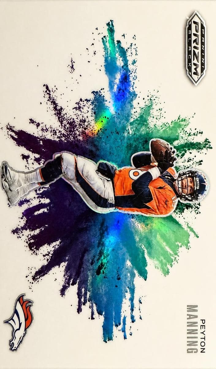 Peyton Manning 2025 panini Panini Prizm Black