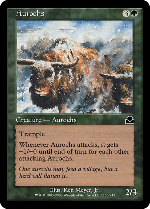 Aurochs 2006 Magic: The Gathering