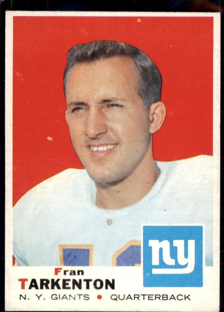 Fran Tarkenton 1969 topps Topps