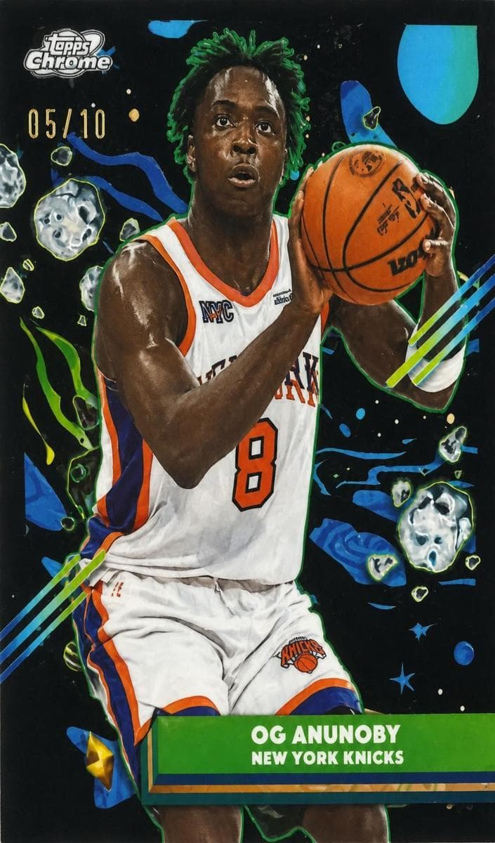OG Anunoby 2025 topps Topps Cosmic Chrome
