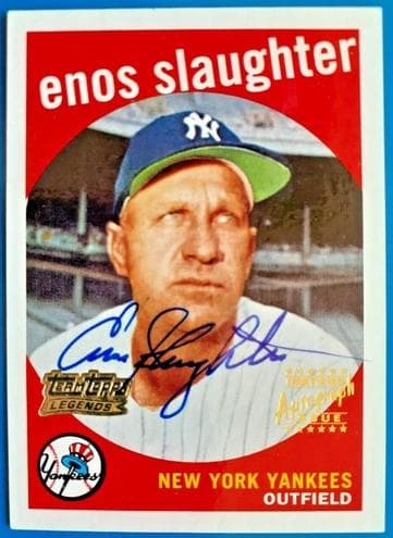 Enos Slaughter #TT36F