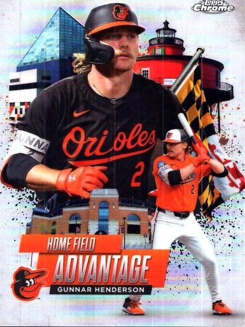 Gunnar Henderson 2025 topps Topps Chrome