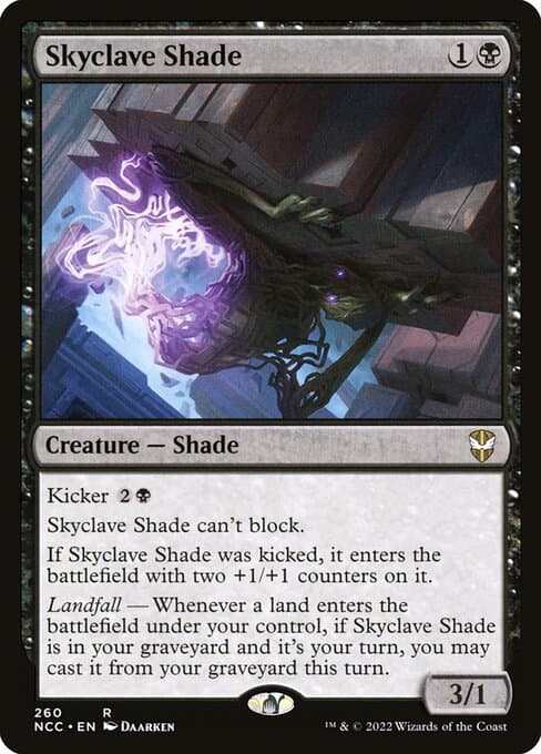 Skyclave Shade 2020 Magic: The Gathering Zendikar Rising
