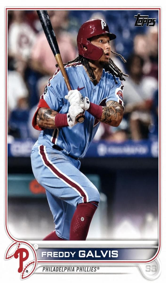 Freddy Galvis trading card