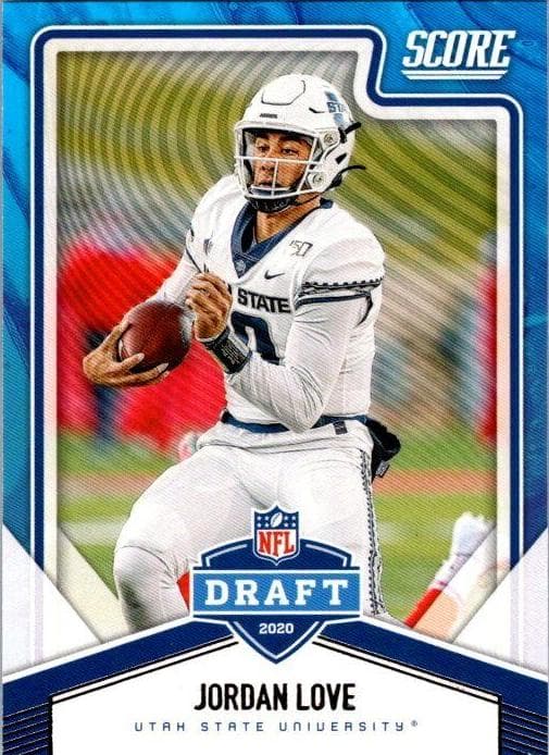 Jordan Love 2020 panini Score