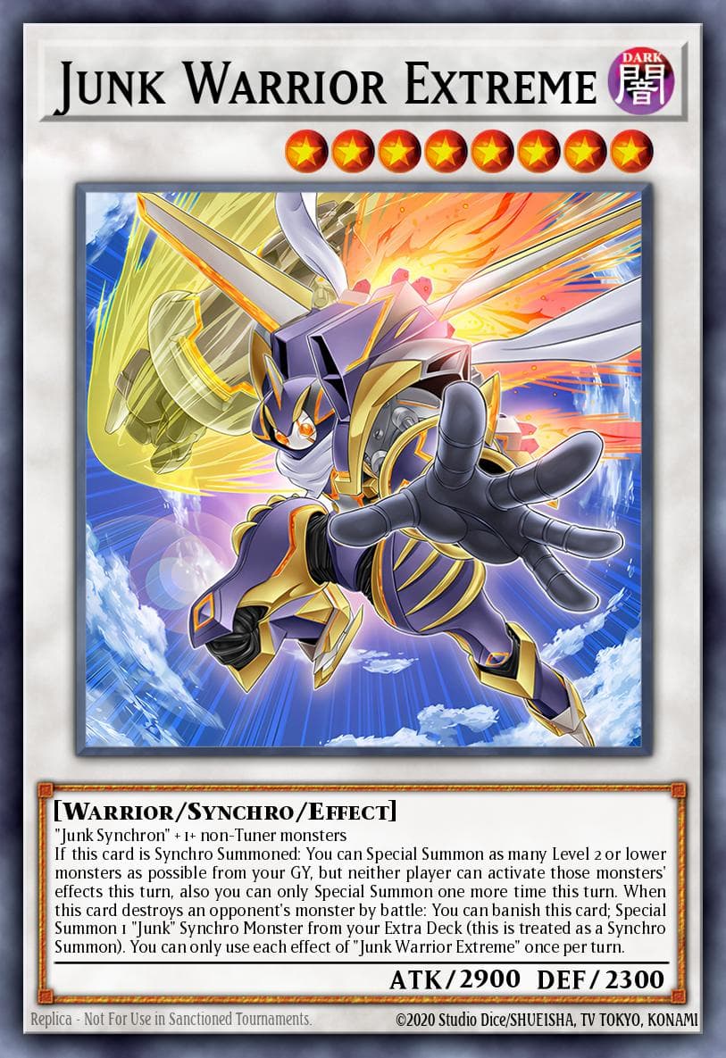 Junk Warrior Extreme 2025 Yu-Gi-Oh! Legendary 5D's Decks